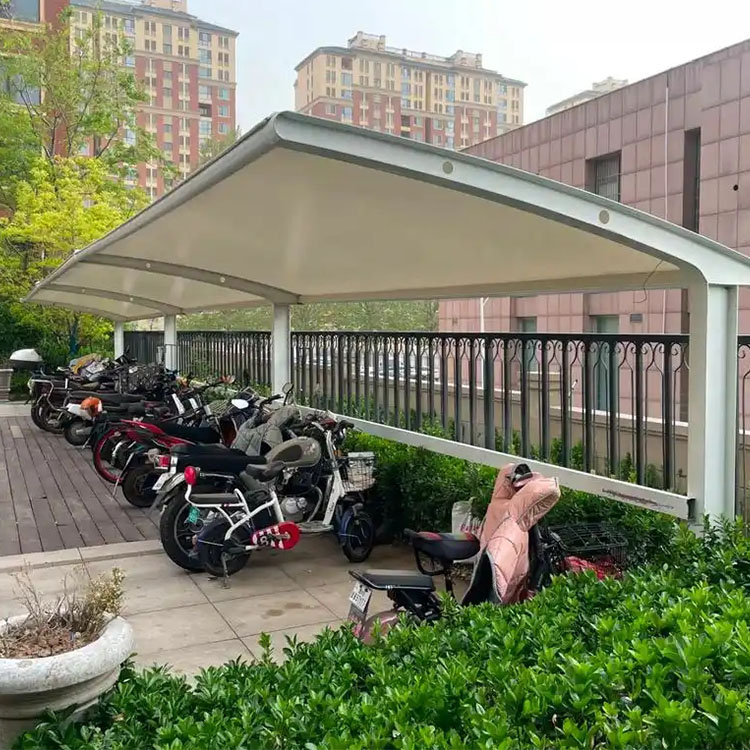 筠连县膜结构电动车棚